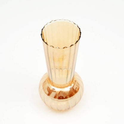 Whimsy Small Vase Elegant Decorative Accent For Home, Office & Events Modern Swirl Design For Floral Arrangements & Centerpieces