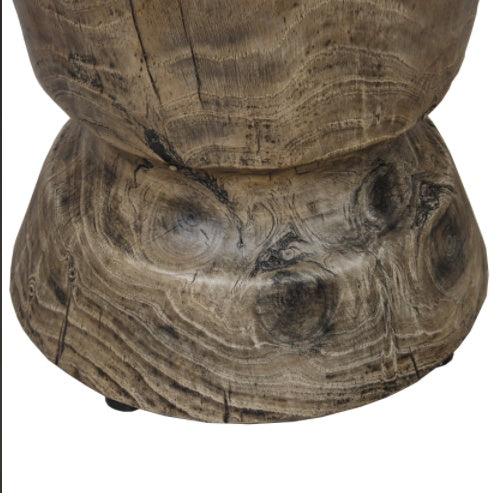 14.6 X 17 Wood Grain Decorative Table