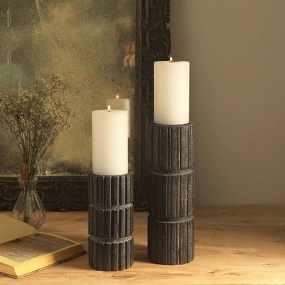 Decorative Wooden Centerpiece Candle Holder- Elegant Candle Stand For Any Occasion