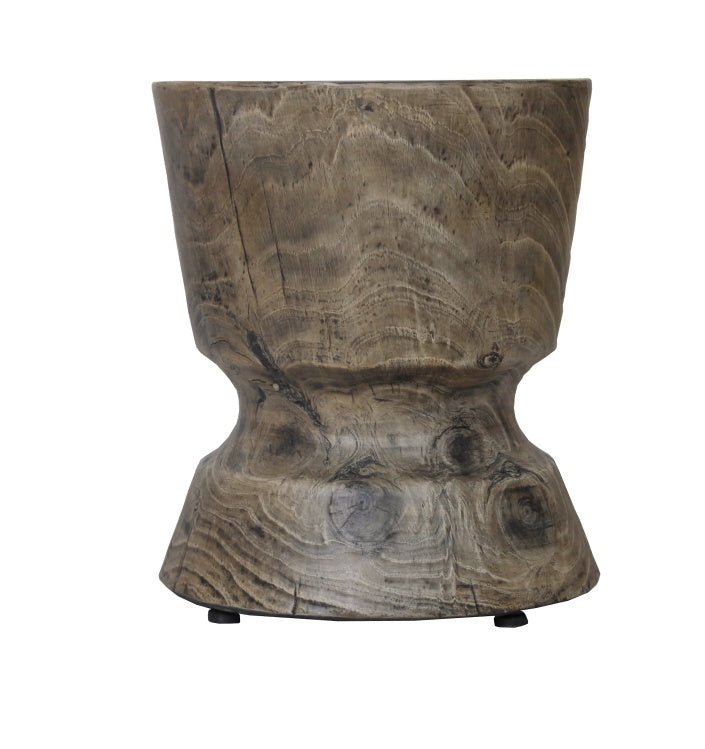 14.6 X 17 Wood Grain Decorative Table