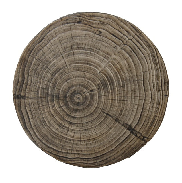 14.6 X 17 Wood Grain Decorative Table